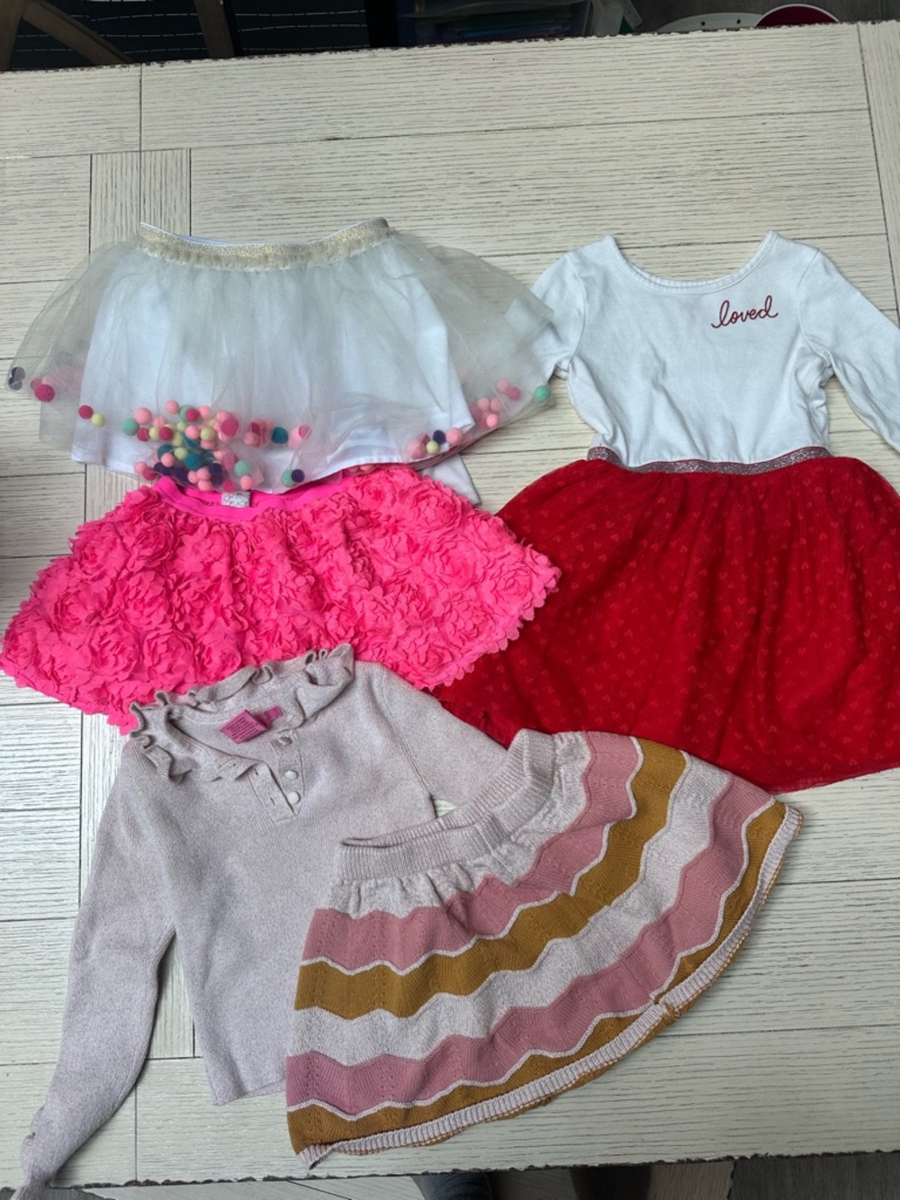 Isaac Mizrahi Pink Metallic Set Tutu & dress Bundle